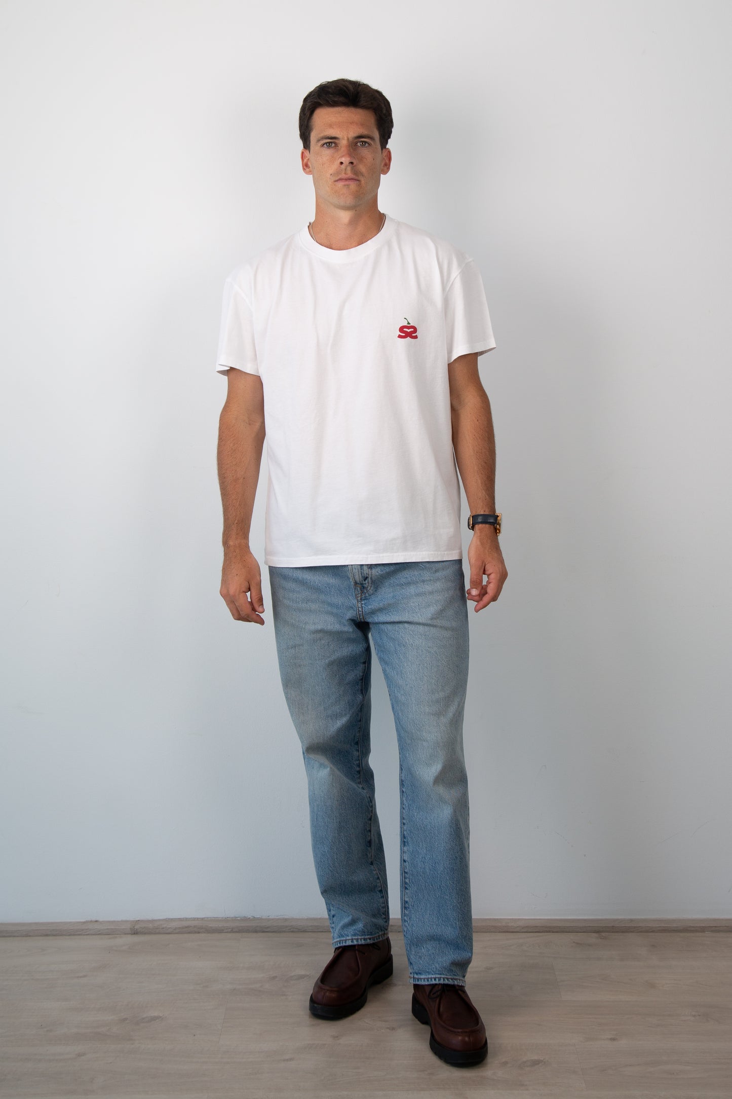 Hot Content White Tee
