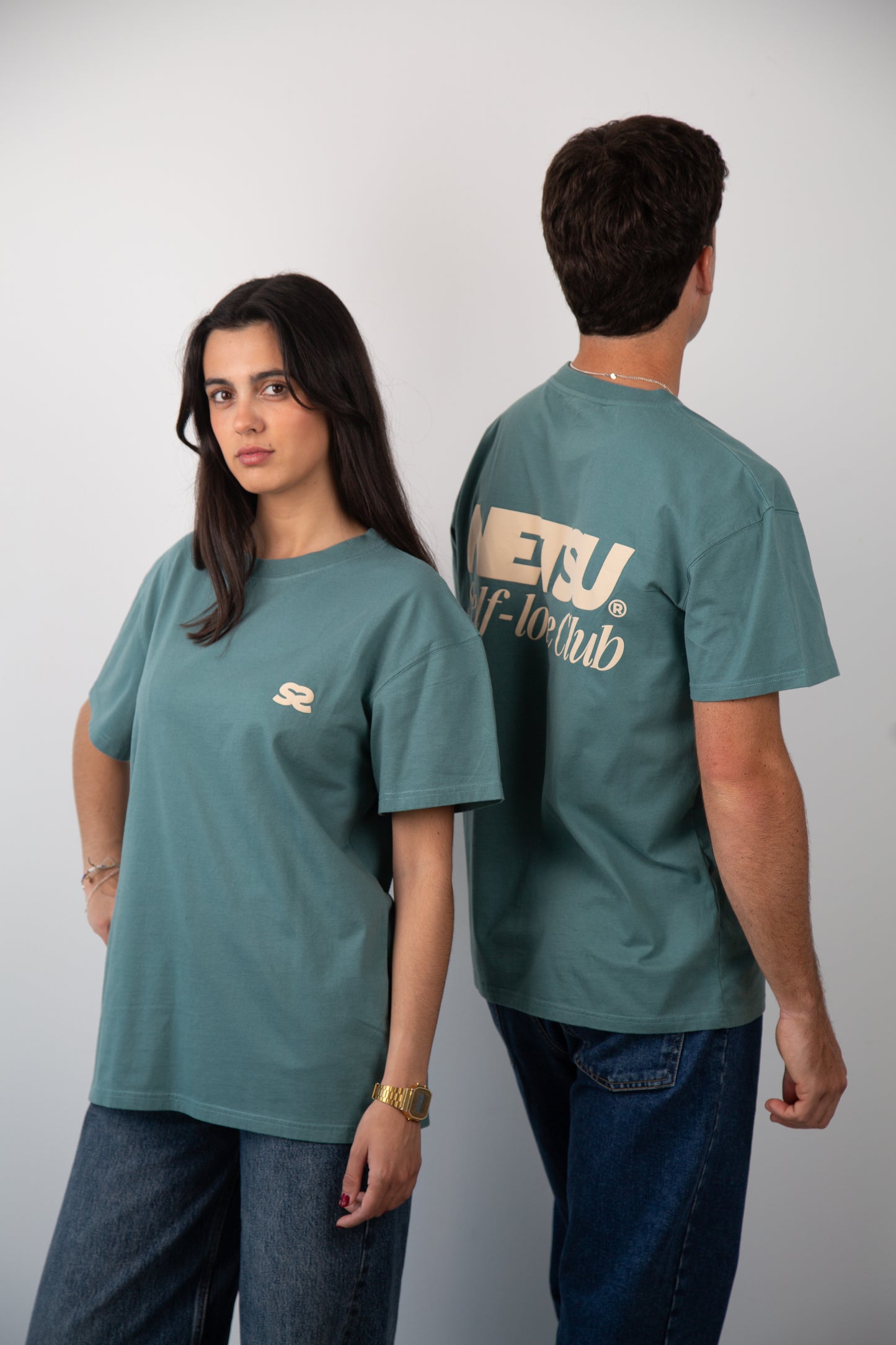 Self-love club Ocean Grey Tee