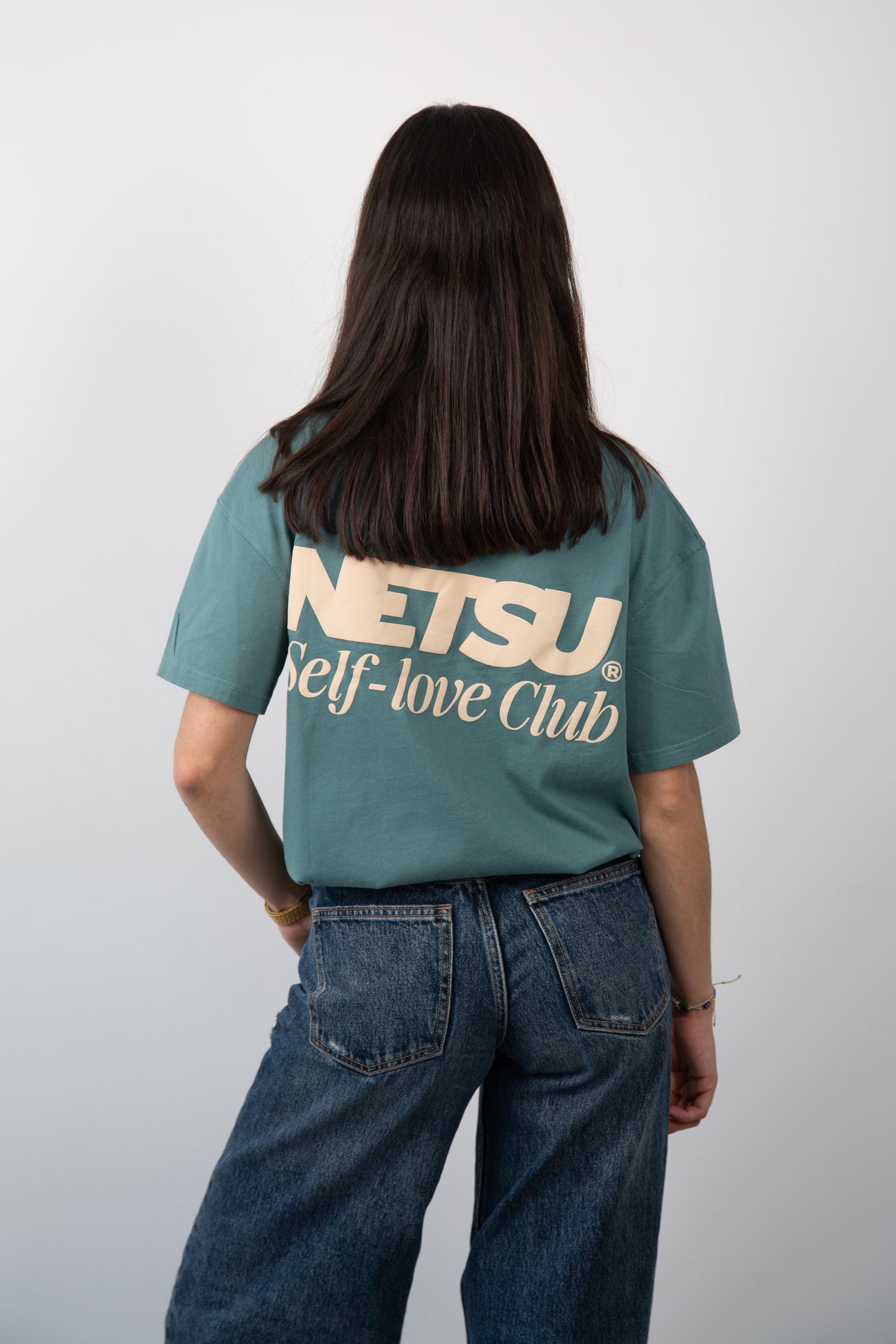 Self-love club Ocean Grey Tee