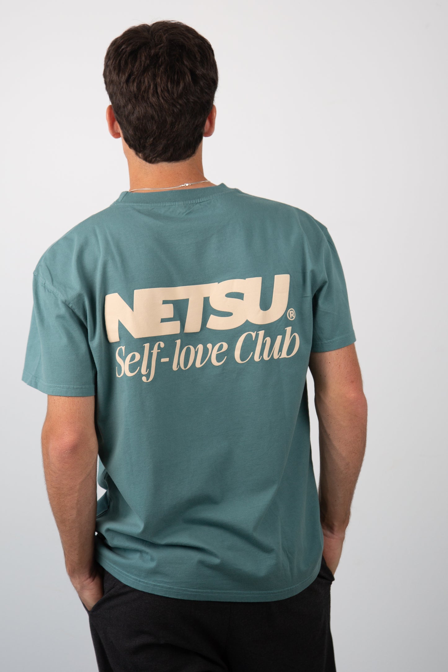 Self-love club Ocean Grey Tee