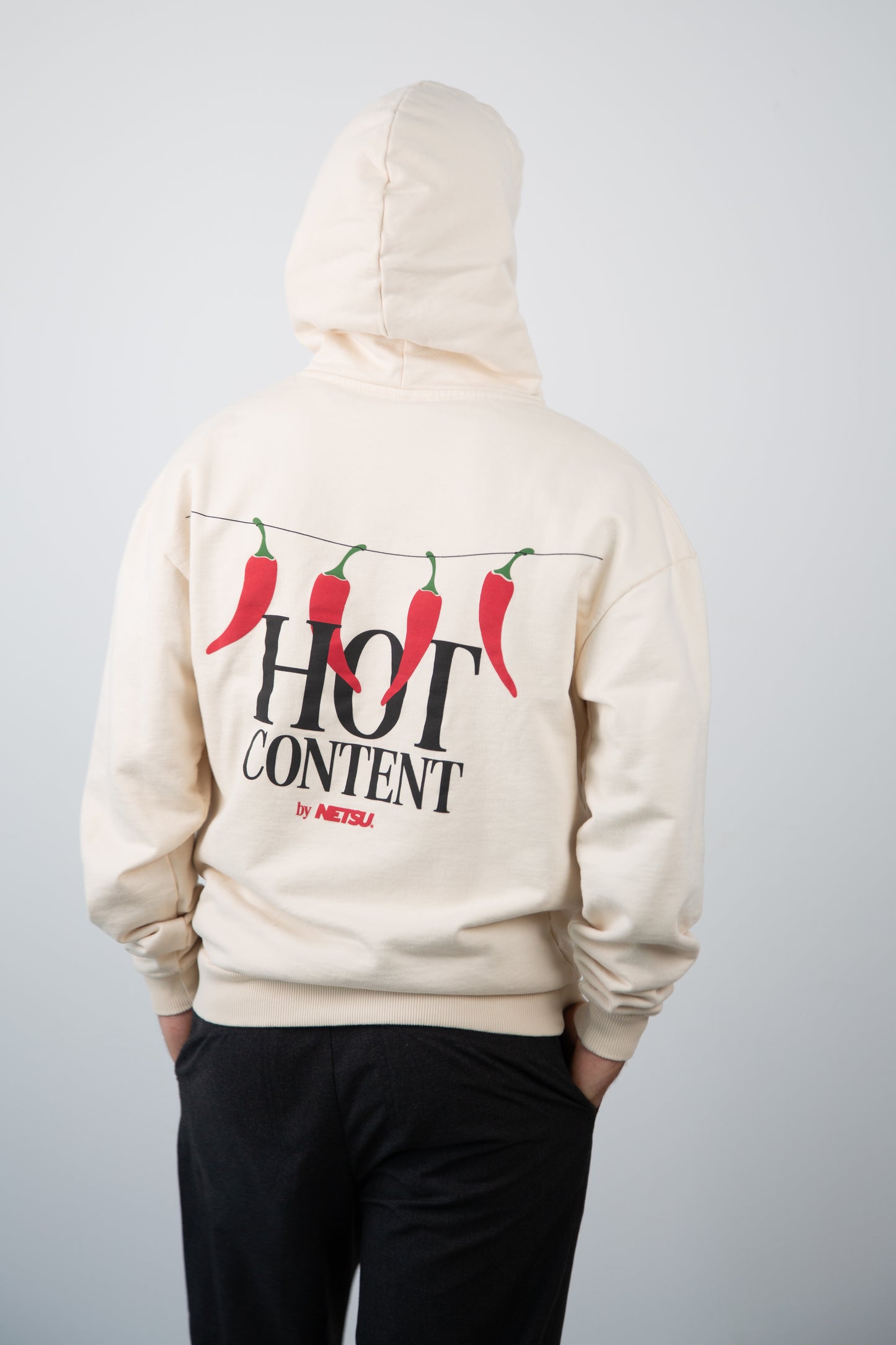Hot Content Ivory Hoodie
