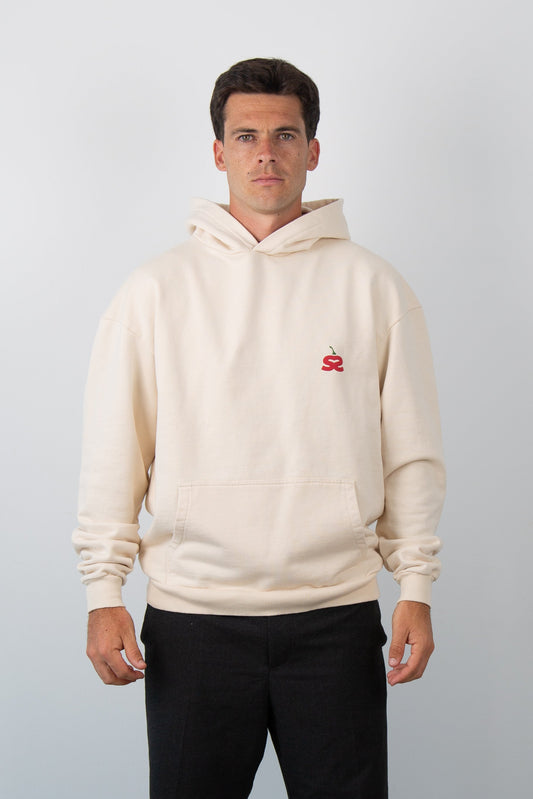 Hot Content Ivory Hoodie
