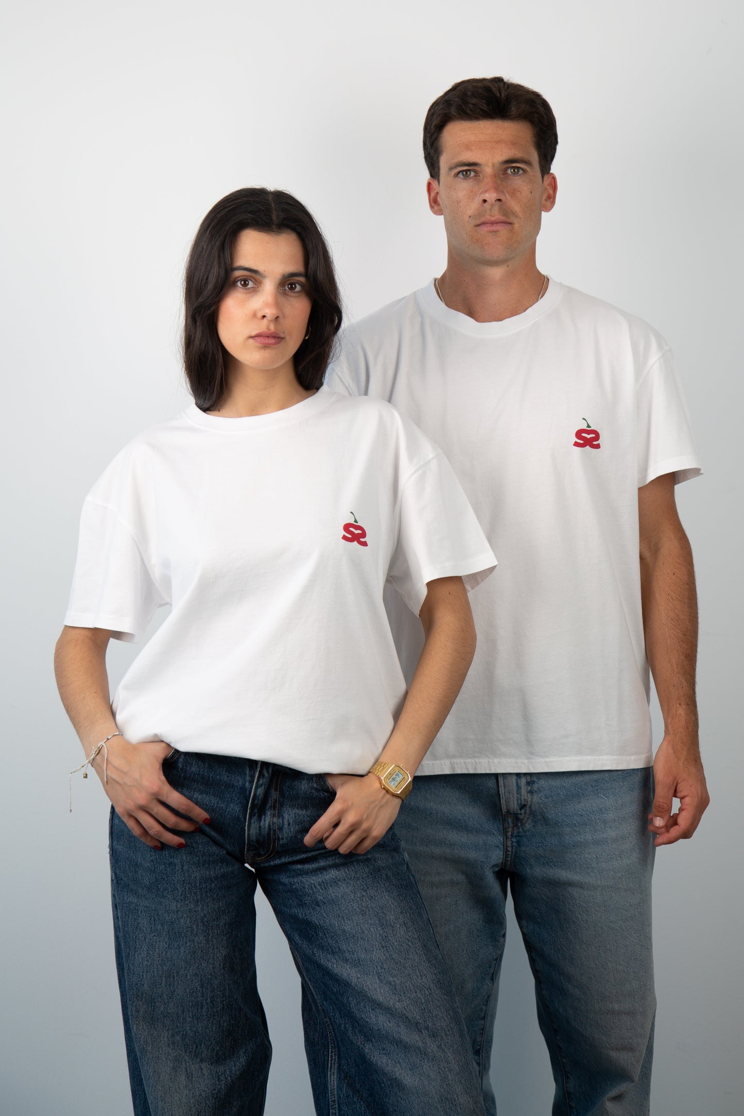 Hot Content White Tee