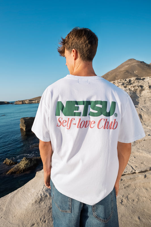 Self-Love Club White Tee