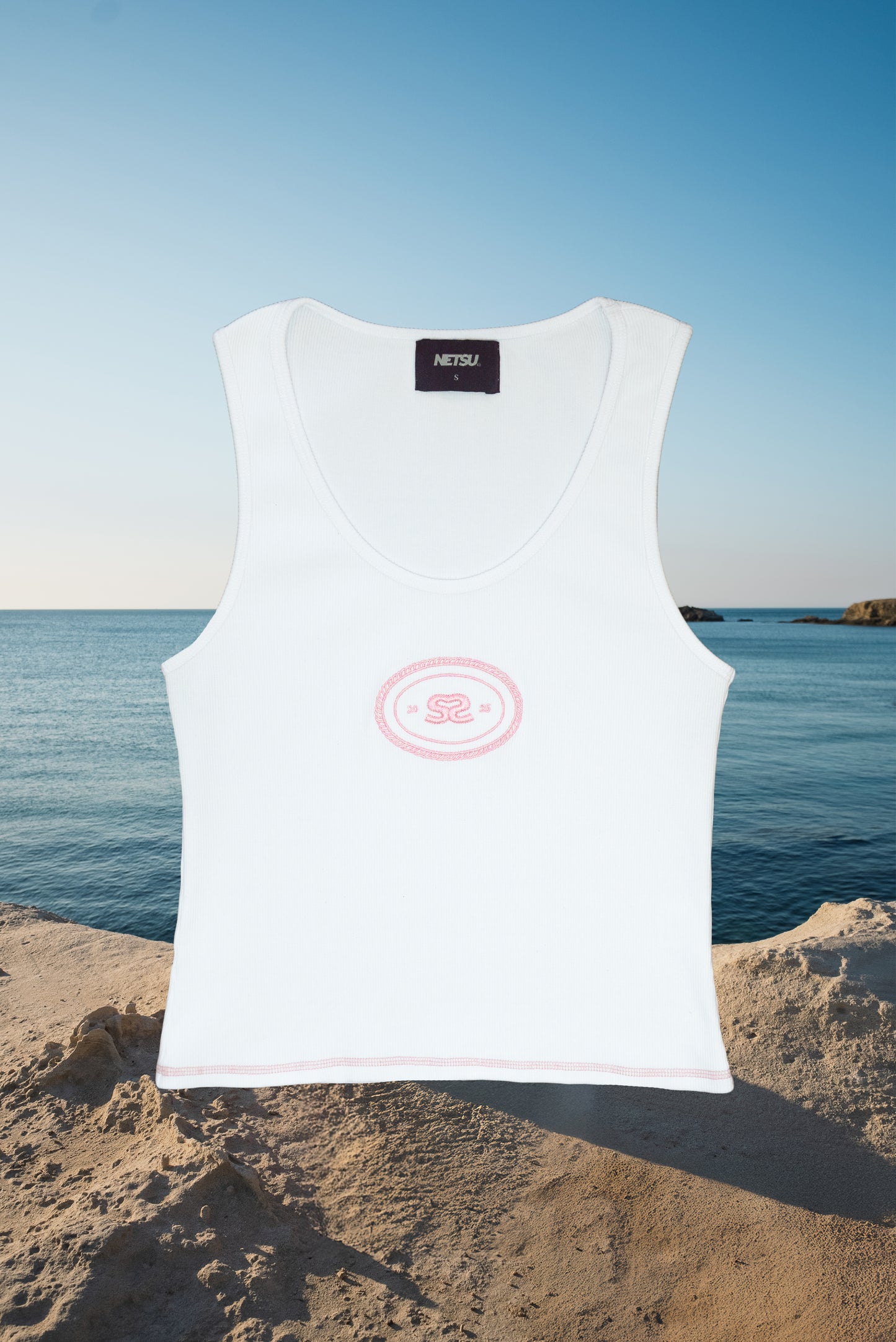 Sailor White Tank Top