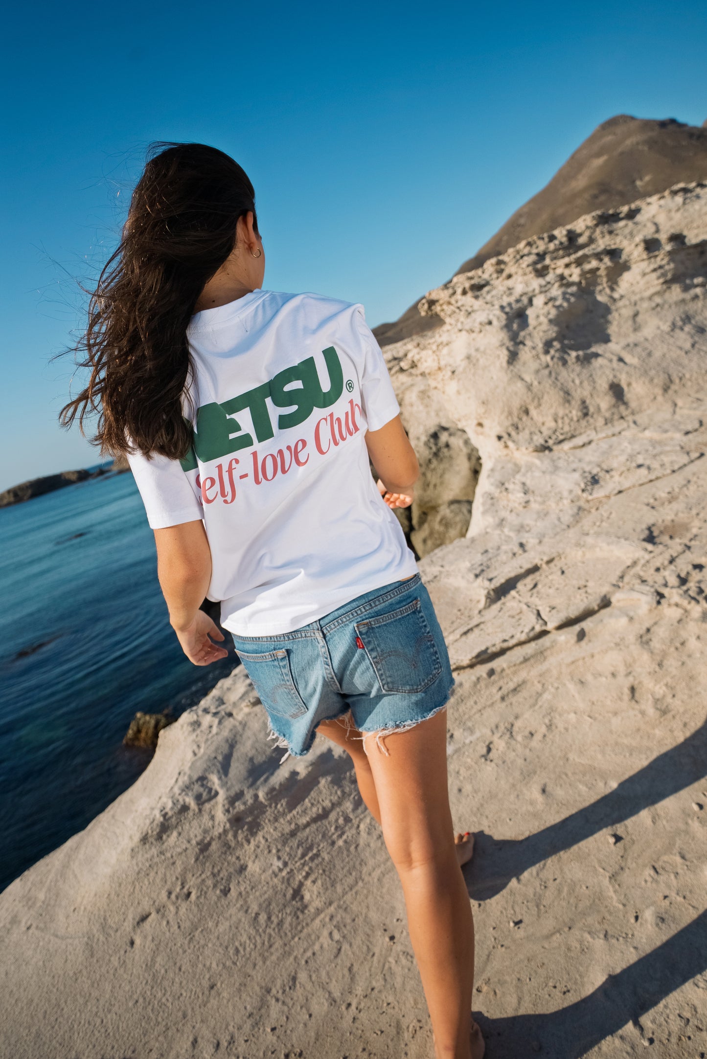 Self-Love Club White Tee
