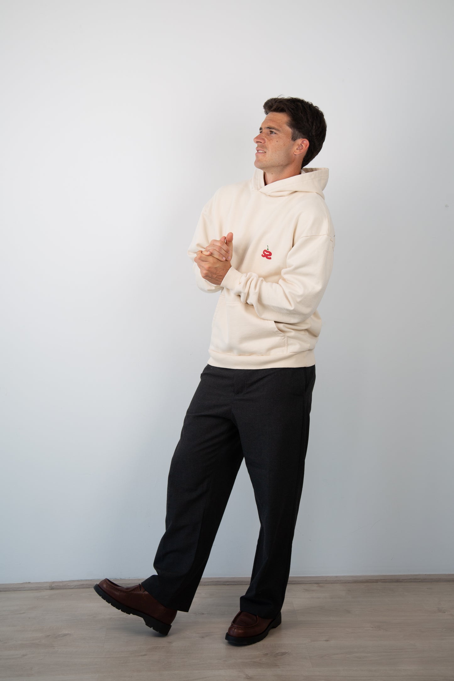 Hot Content Ivory Hoodie