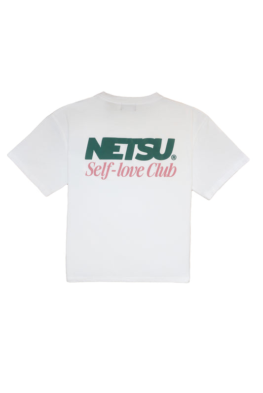 Self-Love Club White Tee