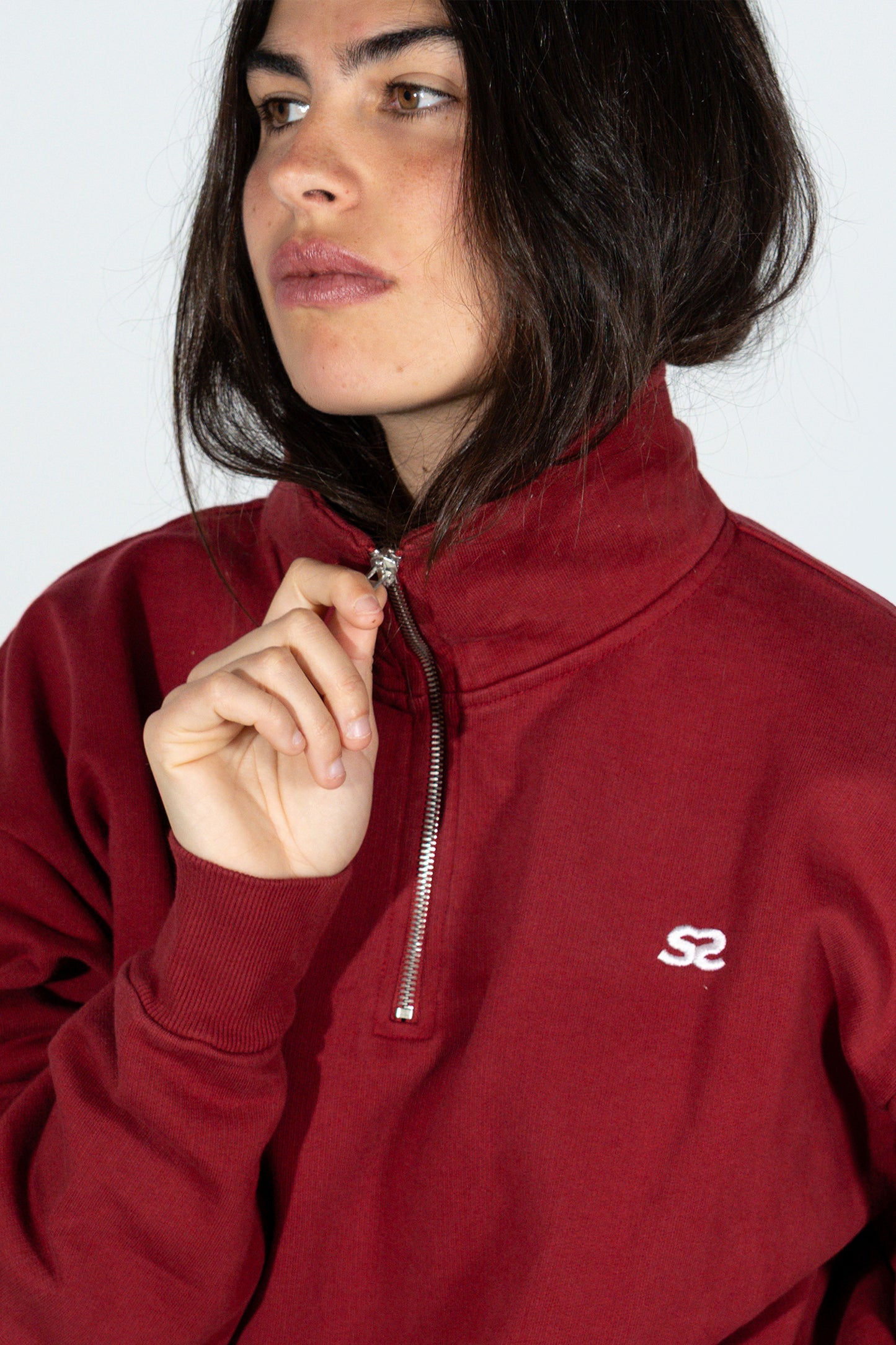 The OG Half-Zip Rhubarb